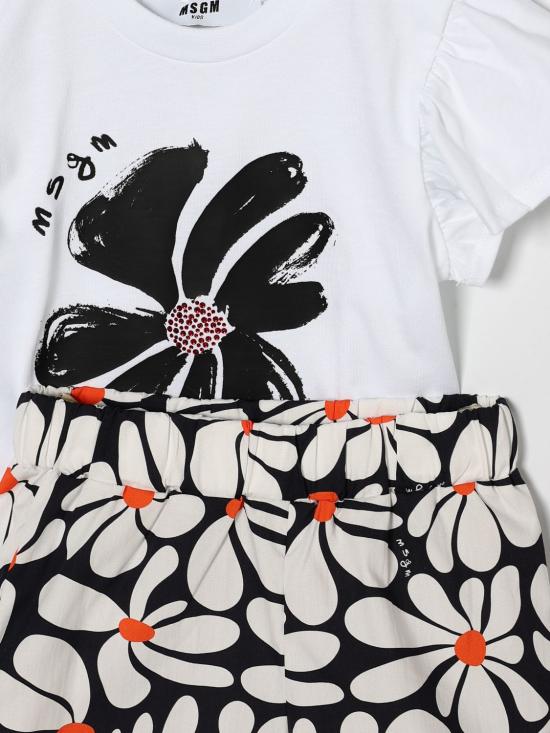 26SS [키즈] 엠에스지엠 오버롤 S6MSNGTR270 001 White - MSGM