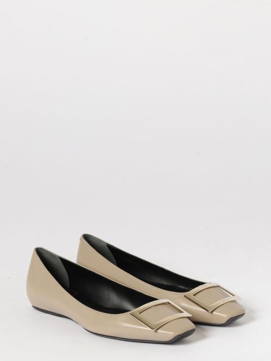 26SS 로저비비에 플랫 슈즈 RVW40415280BSS C415 Beige - ROGER VIVIER