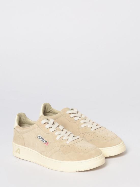 26SS 오트리 메달리스트 로우 스니커즈 AULMUH13 Beige - AUTRY