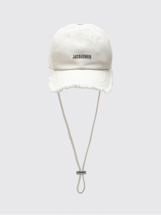 26SS 자크뮈스 모자 ACU00452UAW00092 110 White - JACQUEMUS