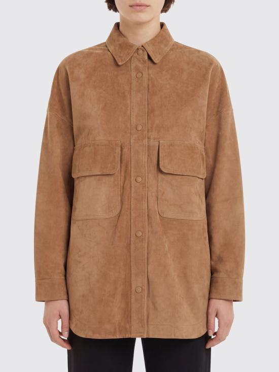 26SS 페데리카 토시 자켓 40104404 36 Brown