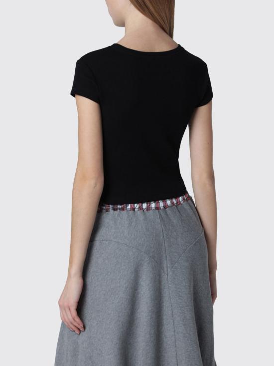 26SS 비비안웨스트우드 반팔 티셔츠 1G010019J009C N401 Black - VIVIENNE WESTWOOD