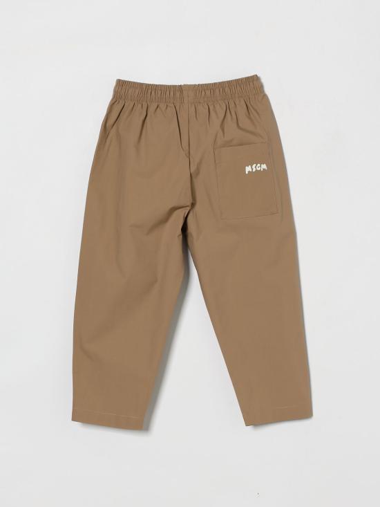 26SS [키즈] 엠에스지엠 트레이닝/조거 팬츠 S6MSJBPA188 178 Camel - MSGM
