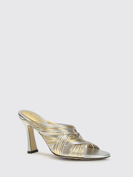 26SS 보테가베네타 힐/펌프스 843947V5SX4 8211 Gold - BOTTEGA VENETA