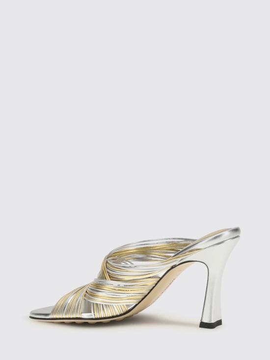 26SS 보테가베네타 힐/펌프스 843947V5SX4 8211 Gold - BOTTEGA VENETA