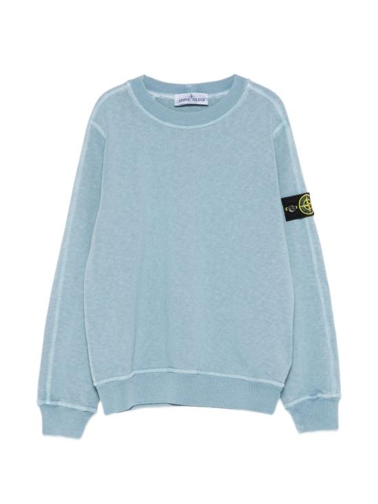 26SS [키즈] 스톤 아일랜드 풀오버 L1S166100012 S0060V014A Blue - STONE ISLAND