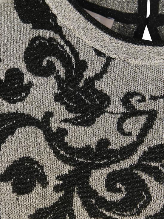 26SS 리우조 스웨터 WA6447 MA587P9564 Jacquard white - LIU JO