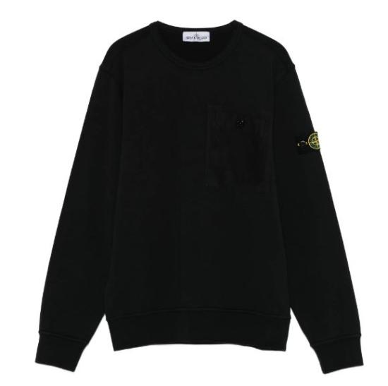 26SS [키즈] 스톤 아일랜드 풀오버 L1S166100017 S0040V0029 Black