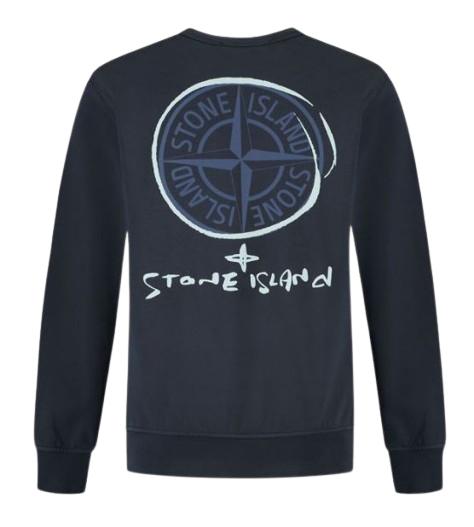 26SS [키즈] 스톤 아일랜드 풀오버 L1S166100018 S0370V0020 Blue - STONE ISLAND