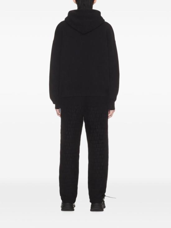 26SS 오프화이트 긴팔 티셔츠 OMBB085S26 FLE00A0001 Black - OFF WHITE
