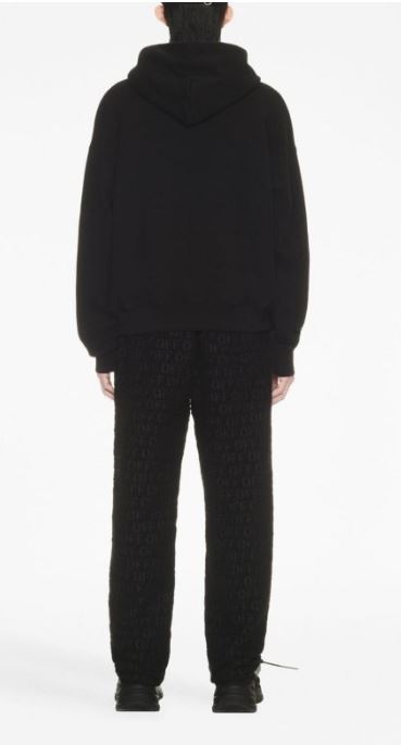 26SS 오프화이트 긴팔 티셔츠 OMBB085S26 FLE00A0001 Black - OFF WHITE