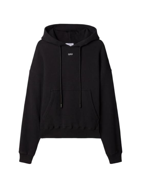 26SS 오프화이트 긴팔 티셔츠 OMBB085S26 FLE00A0001 Black - OFF WHITE