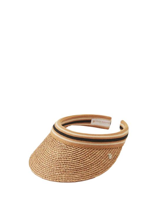 26SS 헬렌카민스키 모자 HAT50318 NOUGAT BLACK STRIPE