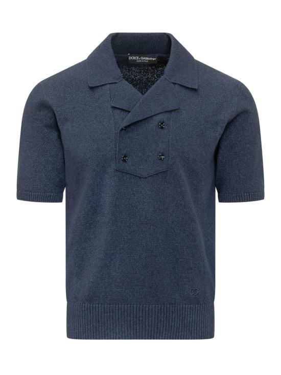 26SS 돌체앤가바나 폴로 티셔츠 GXZB1ZJGMGX B3895 BLU SCURO