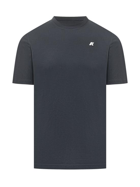 26SS 까웨 반팔 티셔츠 K7125UW K89 BLUE DEPTH