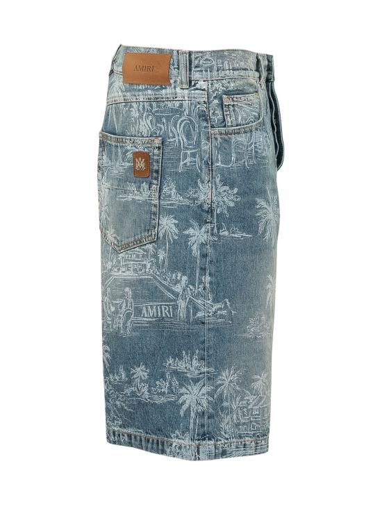 26SS 아미리 숏팬츠 AMBMSO1049 922 HARBOR INDIGO - AMIRI