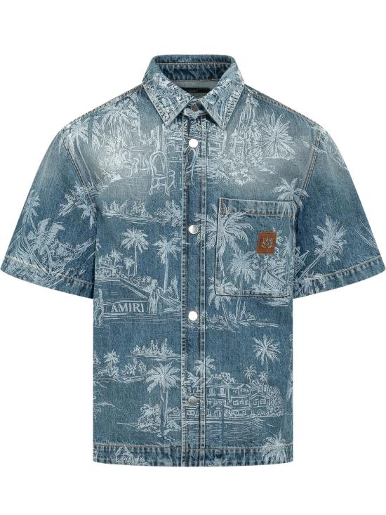 26SS 아미리 긴팔 셔츠 AMTOSH1121 922 HARBOR INDIGO