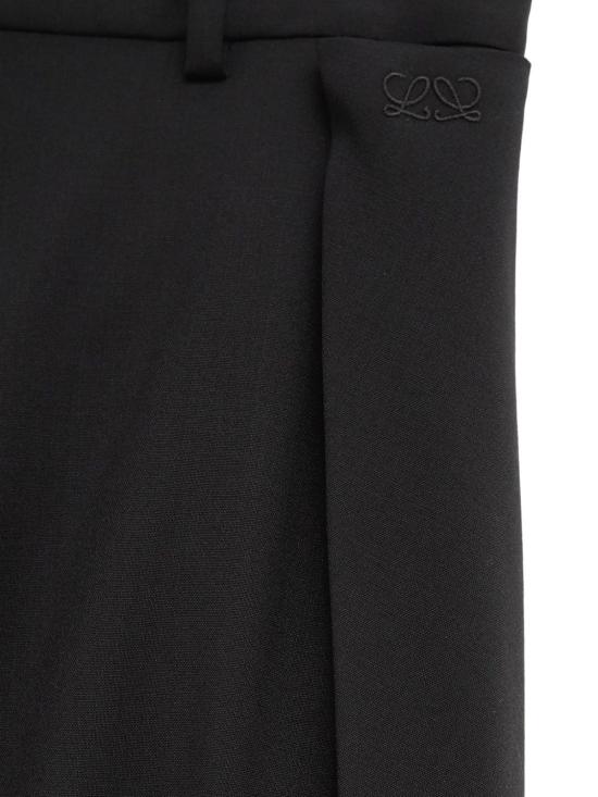 26SS 로에베 스트레이트 팬츠 S540Y04XNC 1100 Black - LOEWE