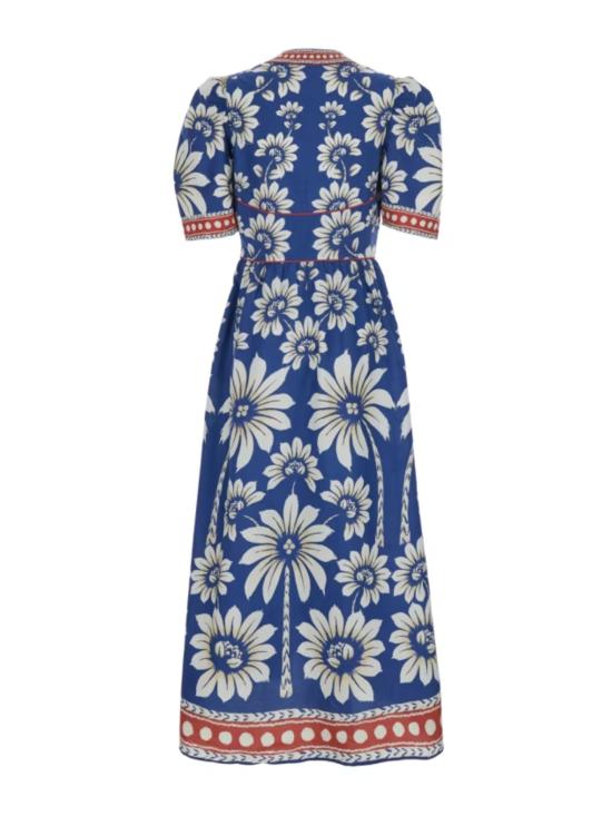 26SS 팜 리오 미디 원피스 344131 LUNABLUE26067 Blue - FARM RIO