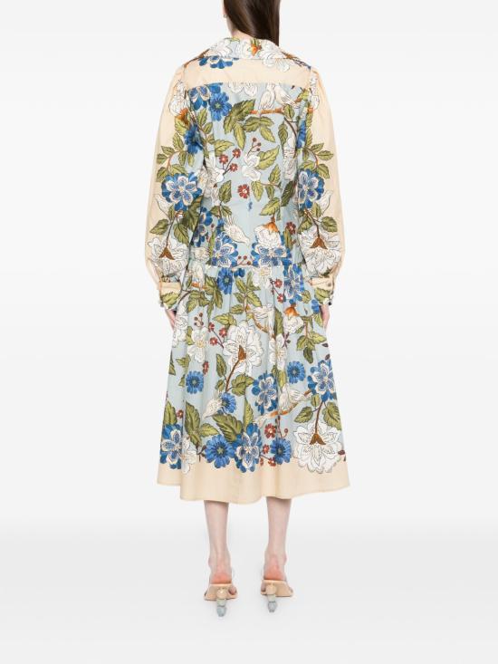 26SS 팜 리오 미디 원피스 328824 GARDENSCARFBLUE26046 Clear Blue - FARM RIO