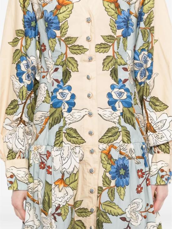 26SS 팜 리오 미디 원피스 328824 GARDENSCARFBLUE26046 Clear Blue - FARM RIO