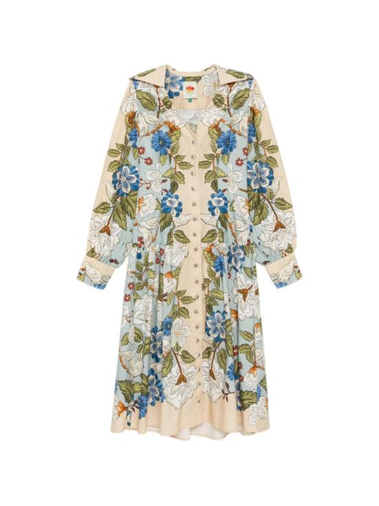 26SS 팜 리오 미디 원피스 328824 GARDENSCARFBLUE26046 Clear Blue