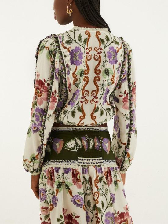 26SS 팜 리오 셔츠 344234 ROCOCOFLOWERSCREAM26091 MultiColour - FARM RIO