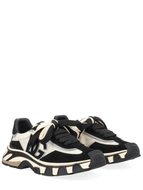 26SS 돌체앤가바나 DG 컨트리 로드 나일론 앤 레더 스니커즈 CS2403 A02058S469 Ivory - DOLCE & GABBANA