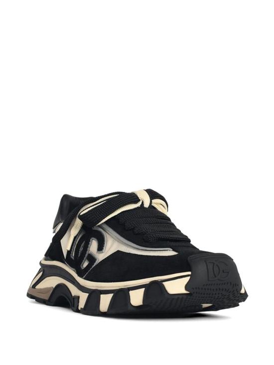 26SS 돌체앤가바나 DG 컨트리 로드 나일론 앤 레더 스니커즈 CS2403 A02058S469 Ivory - DOLCE & GABBANA