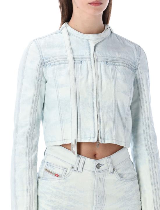 26SS 디젤 자켓 A2347009Q16 01 Blu - DIESEL