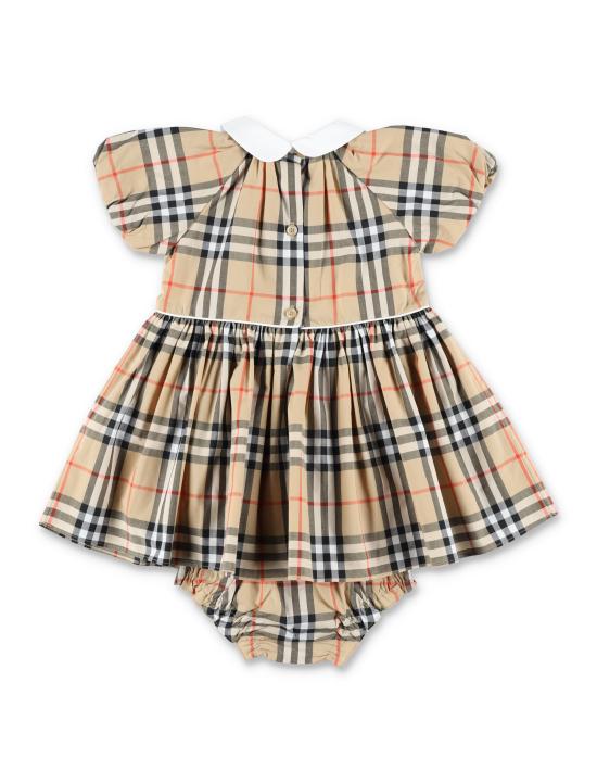 26SS [키즈] 버버리 점프수트 8119878 B9368 SAND IP CHECK - BURBERRY