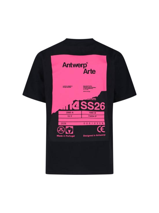 26SS 아르떼 앤트워프 반팔 티셔츠 SS26 099T BLACK Black - ARTE ANTWERP