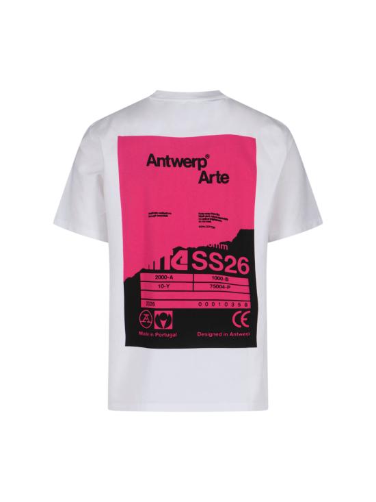 26SS 아르떼 앤트워프 반팔 티셔츠 SS26 099T WHITE White - ARTE ANTWERP