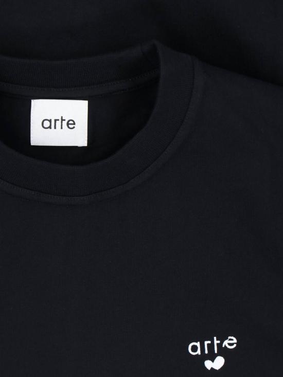 26SS 아르떼 앤트워프 반팔 티셔츠 SS26 125T BLACK Black - ARTE ANTWERP