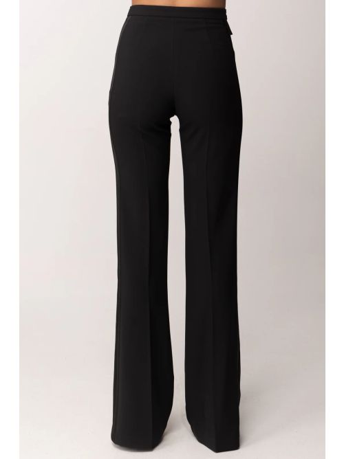 26SS 엘리자베타프랜치 스트레이트 팬츠 PA18362E2 110 Black - ELISABETTA FRANCHI