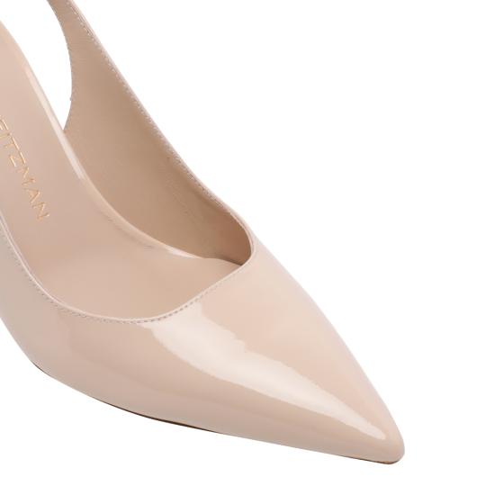 26SS 스튜어트 와이츠먼 힐/펌프스 SK670 STUART POWER SLINGBACK 75 PATXW7 Pink - STUART WEITZMAN