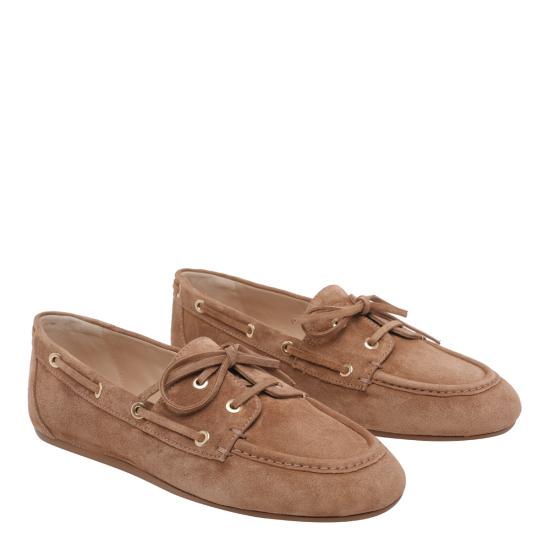 26SS 스튜어트 와이츠먼 로퍼 SK691 TINSLEY MOCCASIN SPDQPI Brown - STUART WEITZMAN