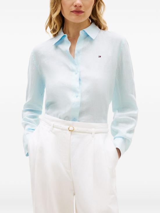 26SS 타미힐피거 셔츠 WW0WW44679 CYR Light Blue - TOMMY HILFIGER