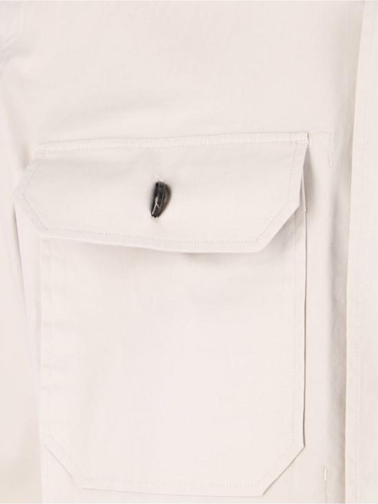 26SS 에르메네질도제냐 긴팔 셔츠 RUHV16A3 SOT8B N01G White - ERMENEGILDO ZEGNA