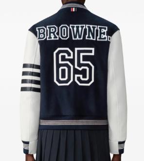 26SS 톰브라운 봄버 자켓 FBD071EF1027 415 NAVY - THOM BROWNE
