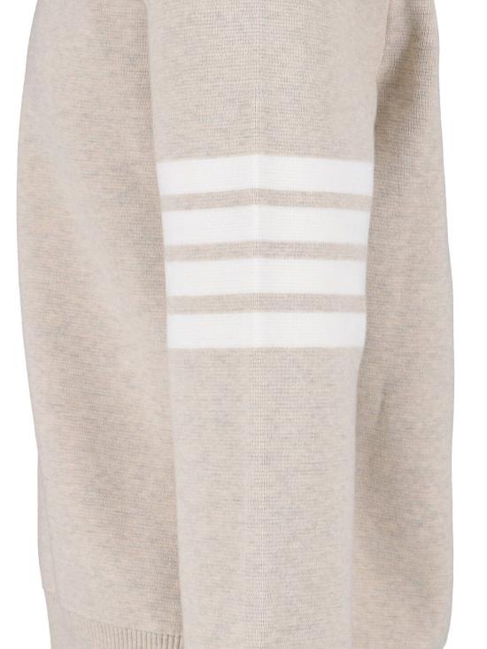  톰브라운 코튼 크레이프 4바 풀오버 MKA202A 00219 260 Beige - THOM BROWNE