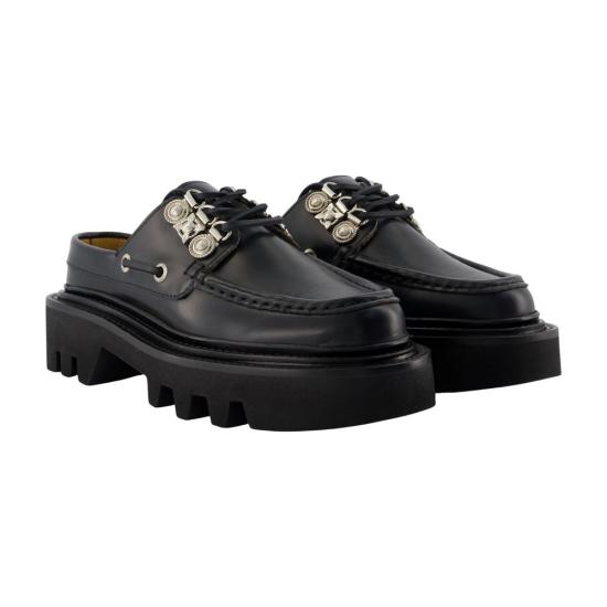 26SS 토가 플랫 슈즈 FTGPW148509009 black - TOGA