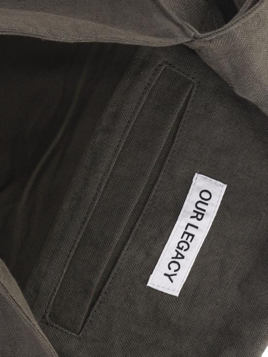 26SS 아워레가시 그란데 슬랙 백 A2268GDO DRY OLIVE AIRY LINEN Brown - OUR LEGACY