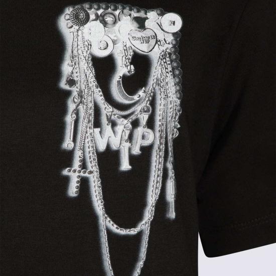  칼하트 반팔 티셔츠 카하트 인버티드 차트 티셔츠 블랙 - CARHARTT