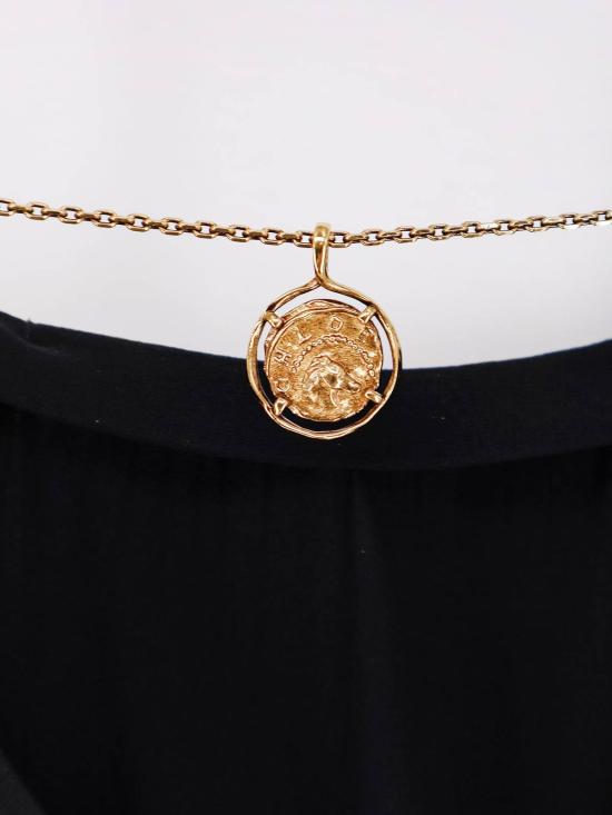  끌로에 롱 원피스 플라운스 실크 롱 드레스 블랙 - CHLOE