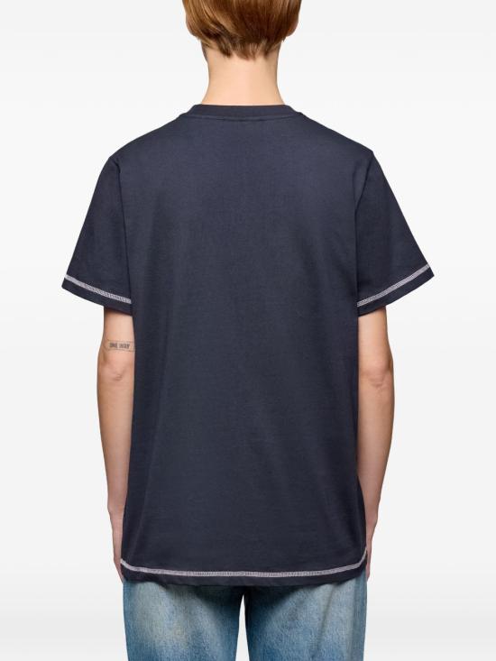 26SS 가니 반팔 티셔츠 A1050219 252 Black - GANNI