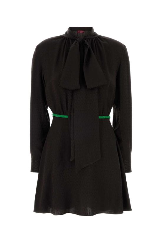 26SS 구찌 미디 원피스 855769ZAUDP 2206 BROWN