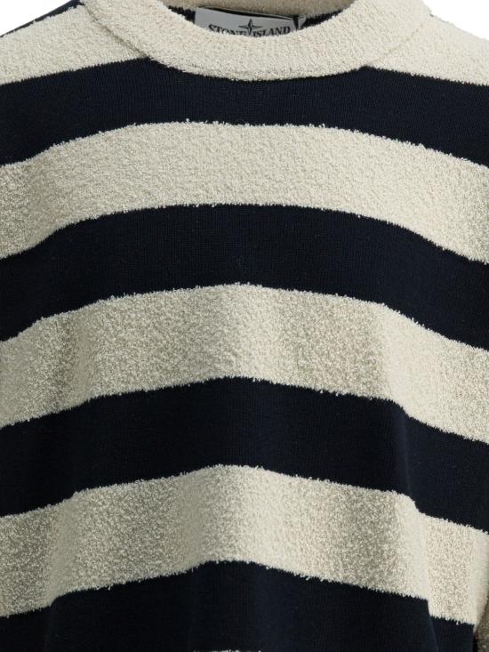 26SS [키즈] 스톤 아일랜드 캐시미어 니트 5100011S0M11V0028 BLUE - STONE ISLAND