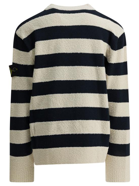 26SS [키즈] 스톤 아일랜드 캐시미어 니트 5100011S0M11V0028 BLUE - STONE ISLAND