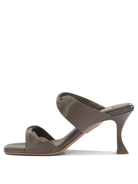 26SS 아쿠아주라 샌들 TWIMIDS0NAPTOR BROWN - AQUAZZURA